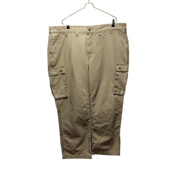 Carhartt Men's Relaxed Fit Cargo Pants 44x30 NWOT Tan Sandy Color - Picture 2 of 13